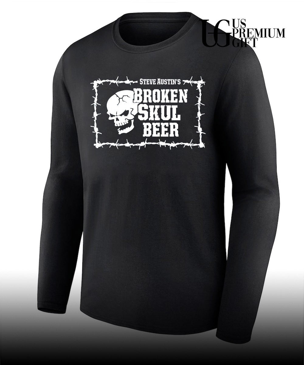 Steve Austin’s Broken Skull Beer shirt