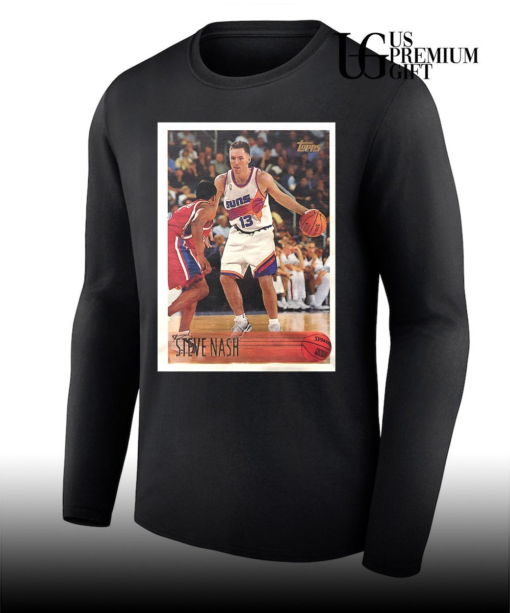 Steve Nash Phoenix Suns NBA card player shirt