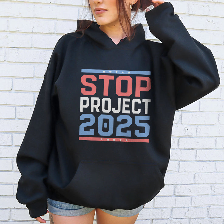 Stop Project 2025 Anti Trump T Shirt