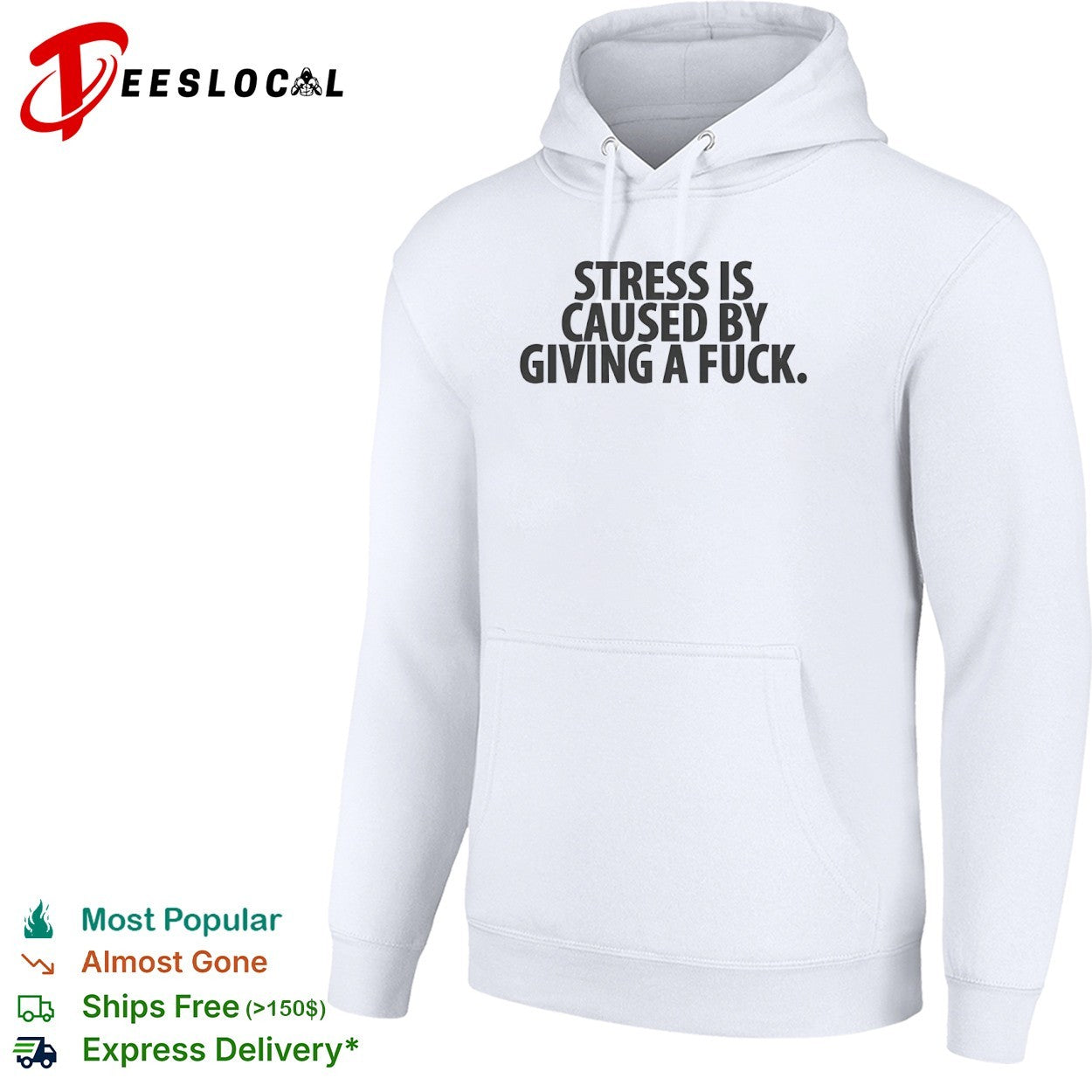 Stress Is Caused by Giving a Fuck shirt