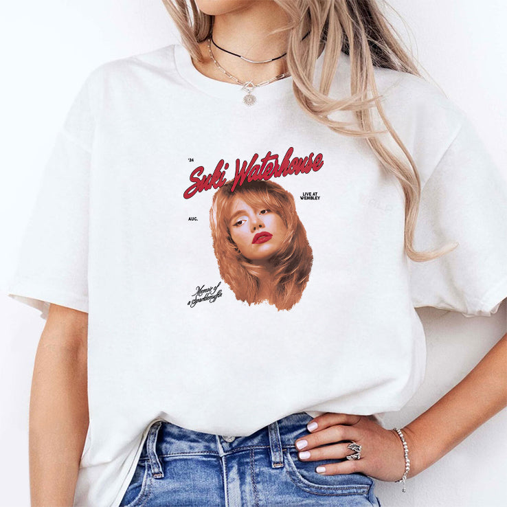 Suki Waterhouse Wembley 2024 T Shirt