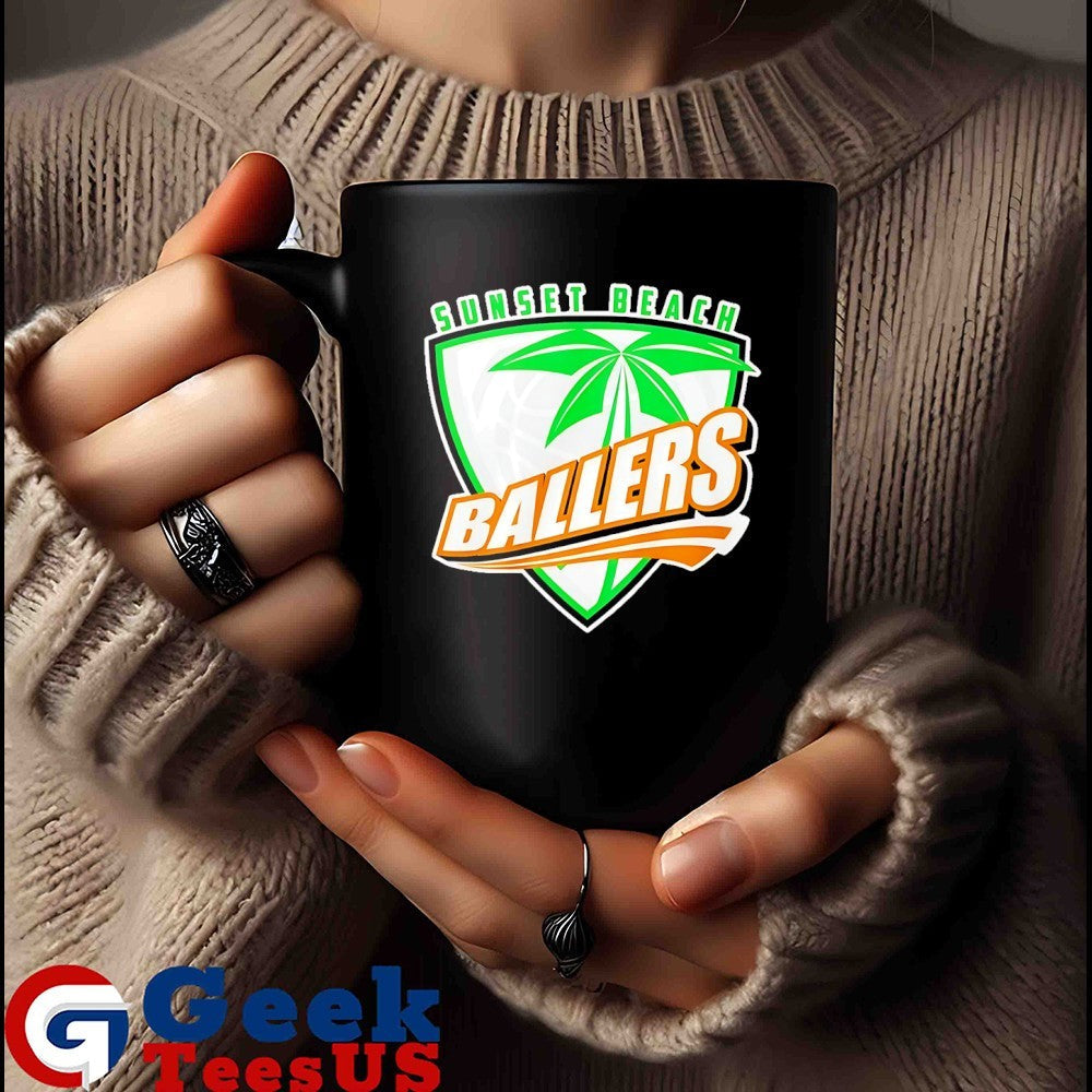 Sunset Beach Ballers logo shirt