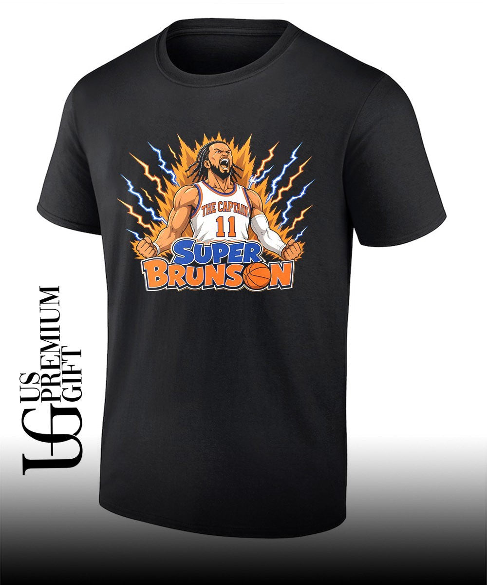 Super Brunson Super Saiyan x Jalen Brunson NY Knicks funny shirt