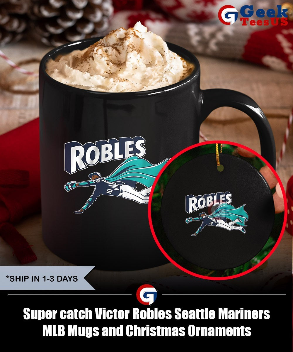 Super catch Victor Robles Seattle Mariners MLB shirt