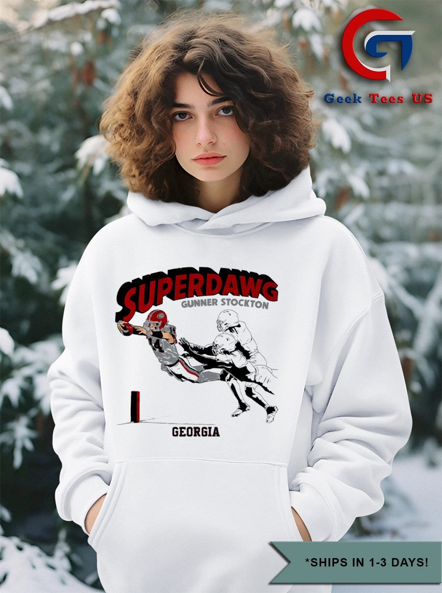 SuperDawg Gunner Stockton Georgia Bulldogs football shirt