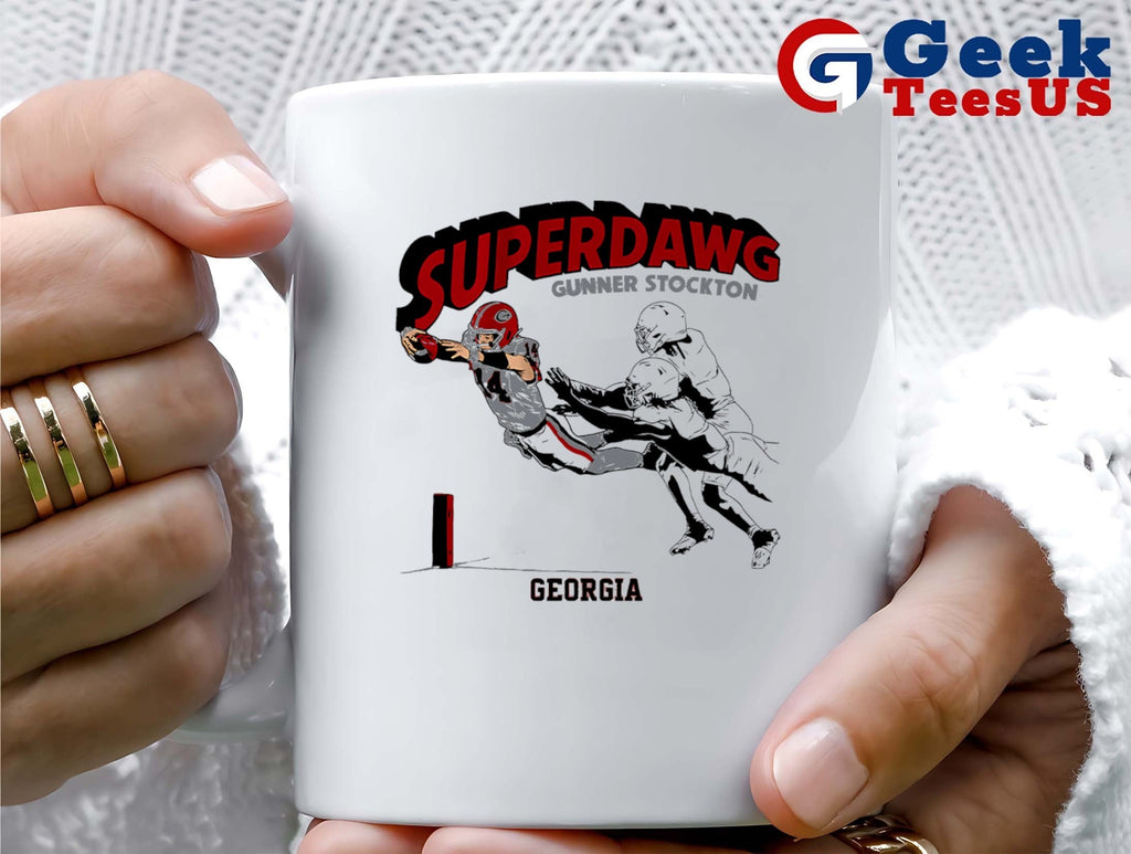 SuperDawg Gunner Stockton Georgia Bulldogs football shirt