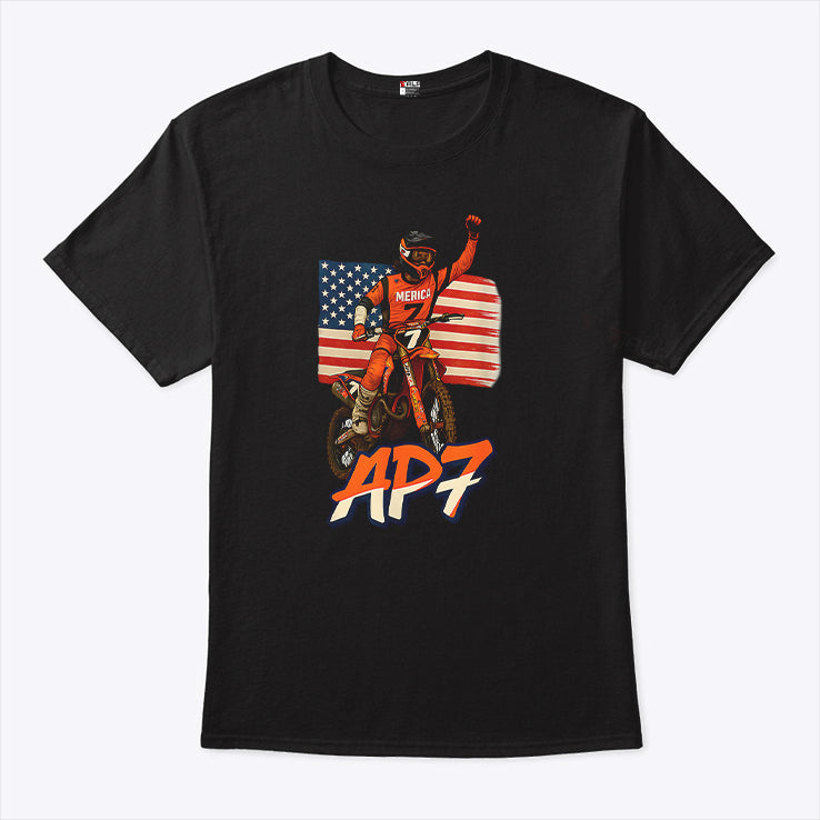 Supercross-Motocross Aaron-Plessinger AP7 T Shirt