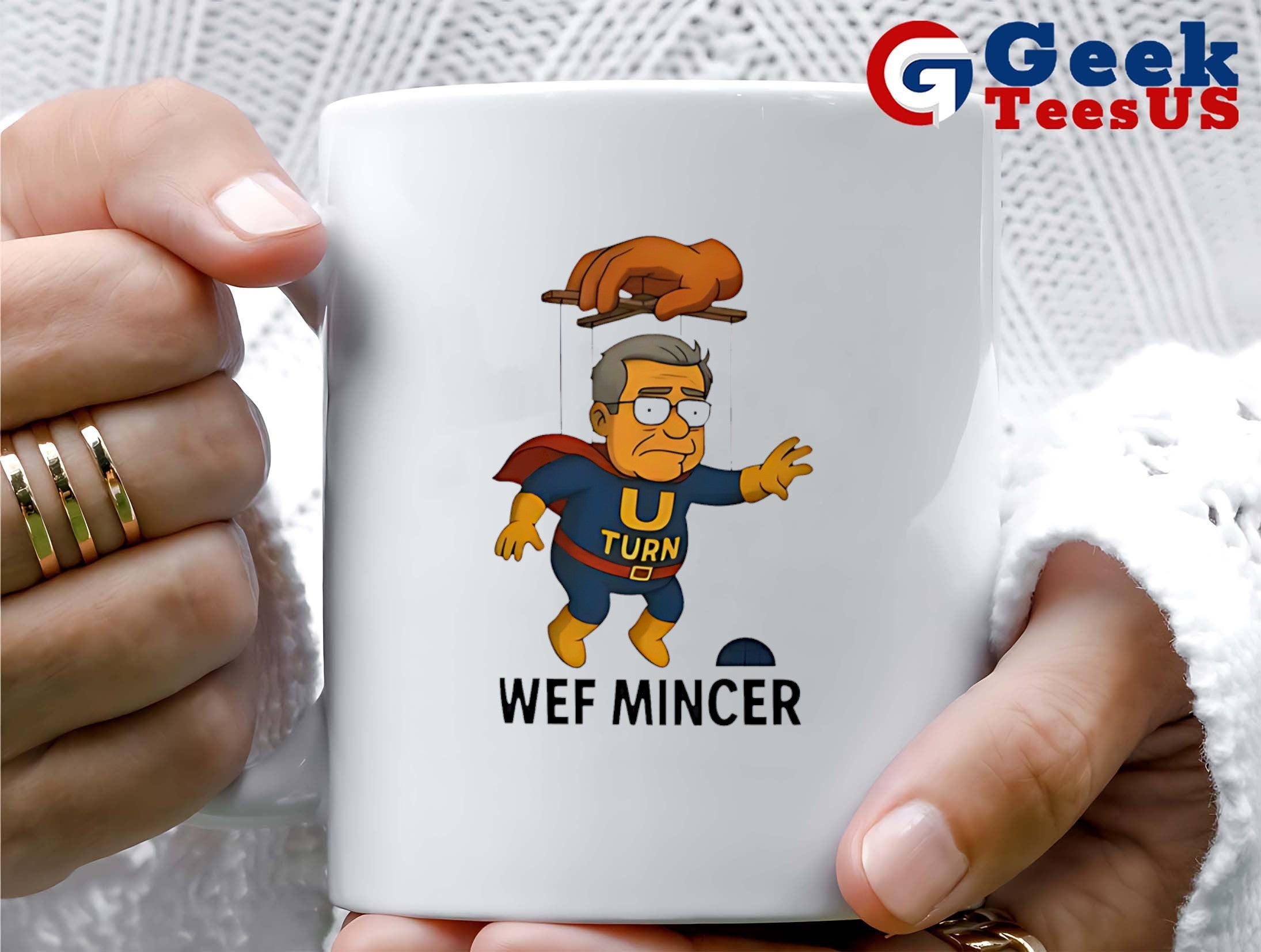 Superman Captain U-Turn Wef Mincer shirt
