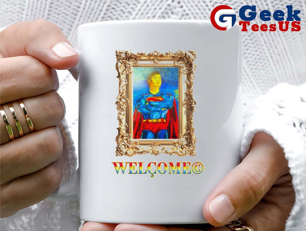 Superpunk superman welcome shirt