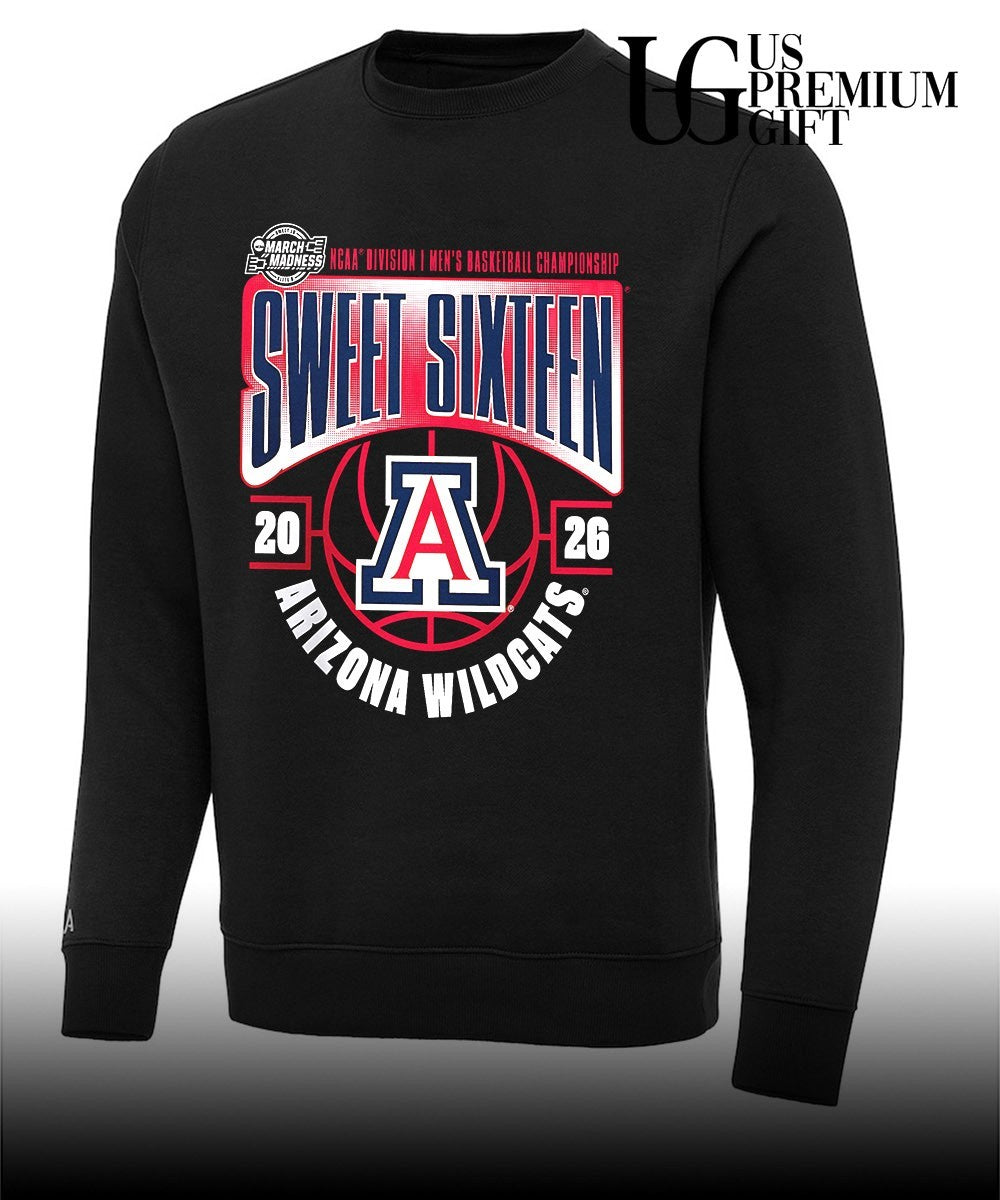 Sweet 16 Arizona Wildcats 2026 NCAA Men’s Basketball Tournament March Madness shirt