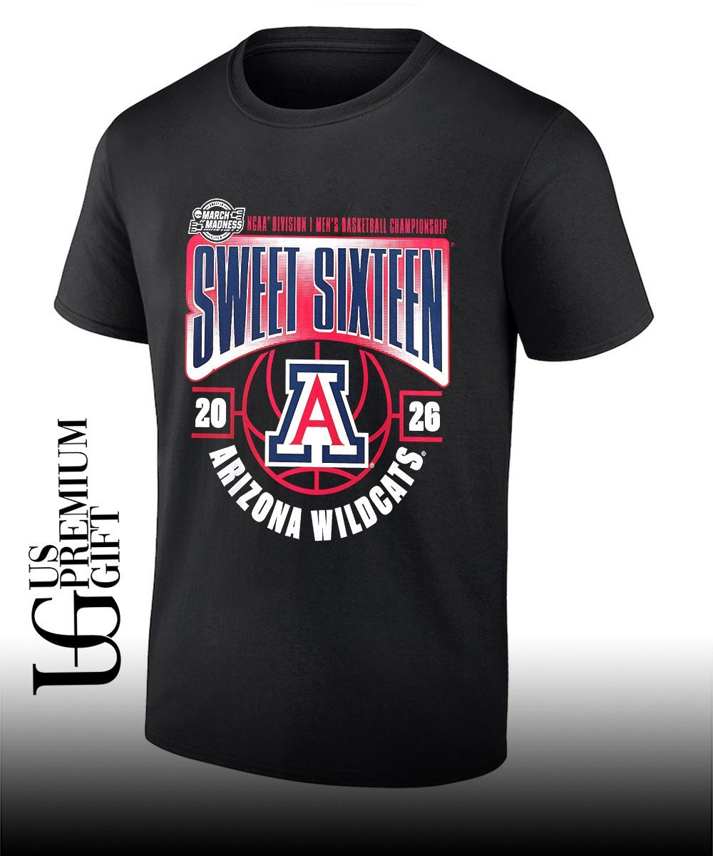 Sweet 16 Arizona Wildcats 2026 NCAA Men’s Basketball Tournament March Madness shirt