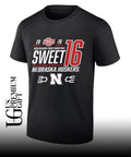 Sweet 16 Bound Nebraska Cornhuskers 2026 NCAA Men’s basketball March Madness shirt