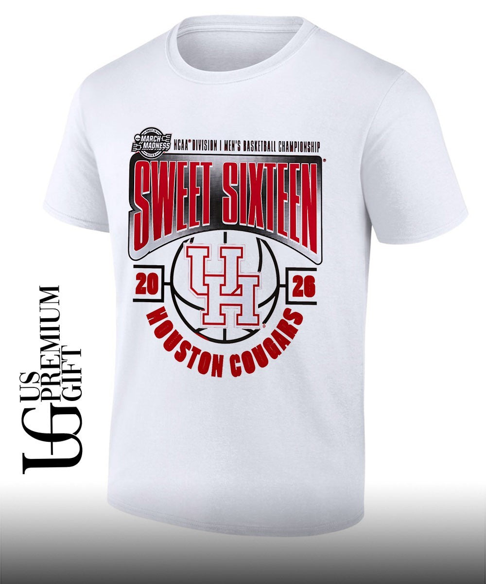 Sweet 16 Houston Cougars 2026 NCAA Men’s Basketball Tournament March Madness shirt