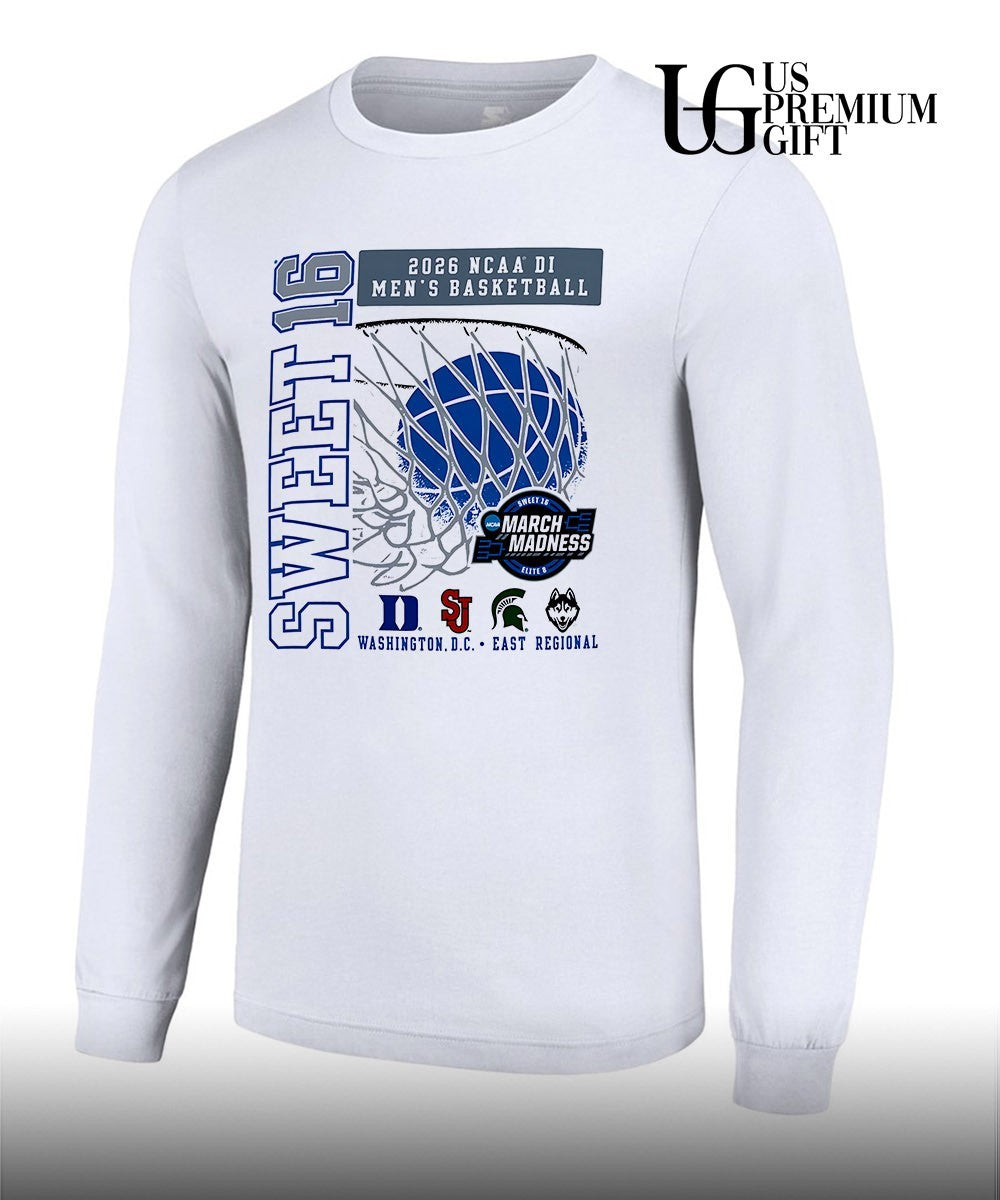Sweet 16 NCAA D1 Men’s basketball 2026 March Madness Washington DC East Regional shirt