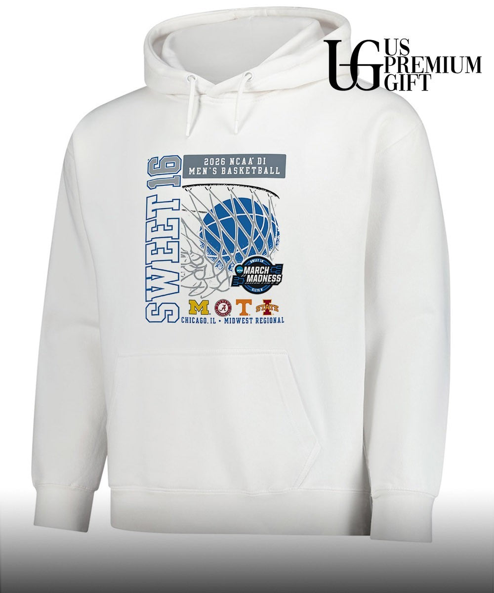 Sweet 16 NCAA D1 Men’s basketball 2026 March Madness shirt