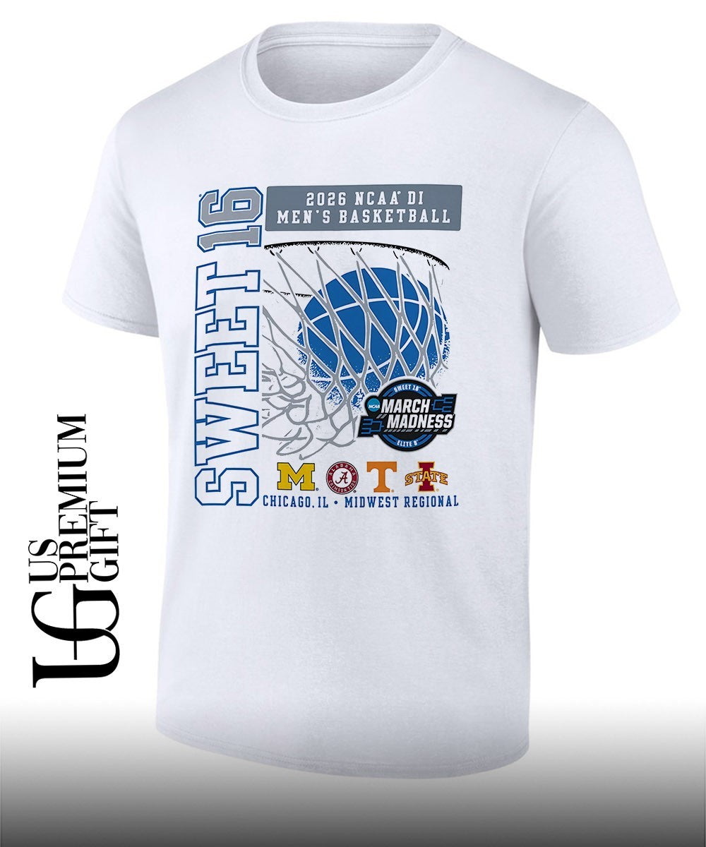 Sweet 16 NCAA D1 Men’s basketball 2026 March Madness shirt