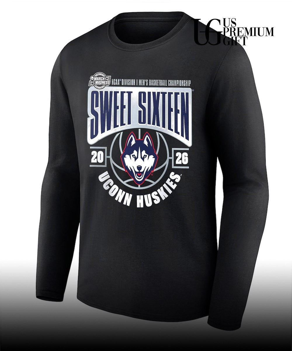 Sweet 16 UConn Huskies 2026 NCAA Men’s Basketball Tournament March Madness shirt
