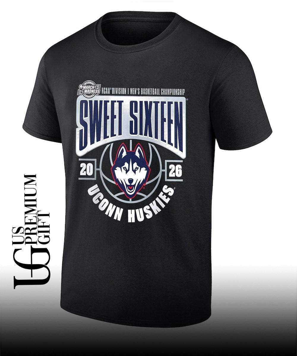 Sweet 16 UConn Huskies 2026 NCAA Men’s Basketball Tournament March Madness shirt