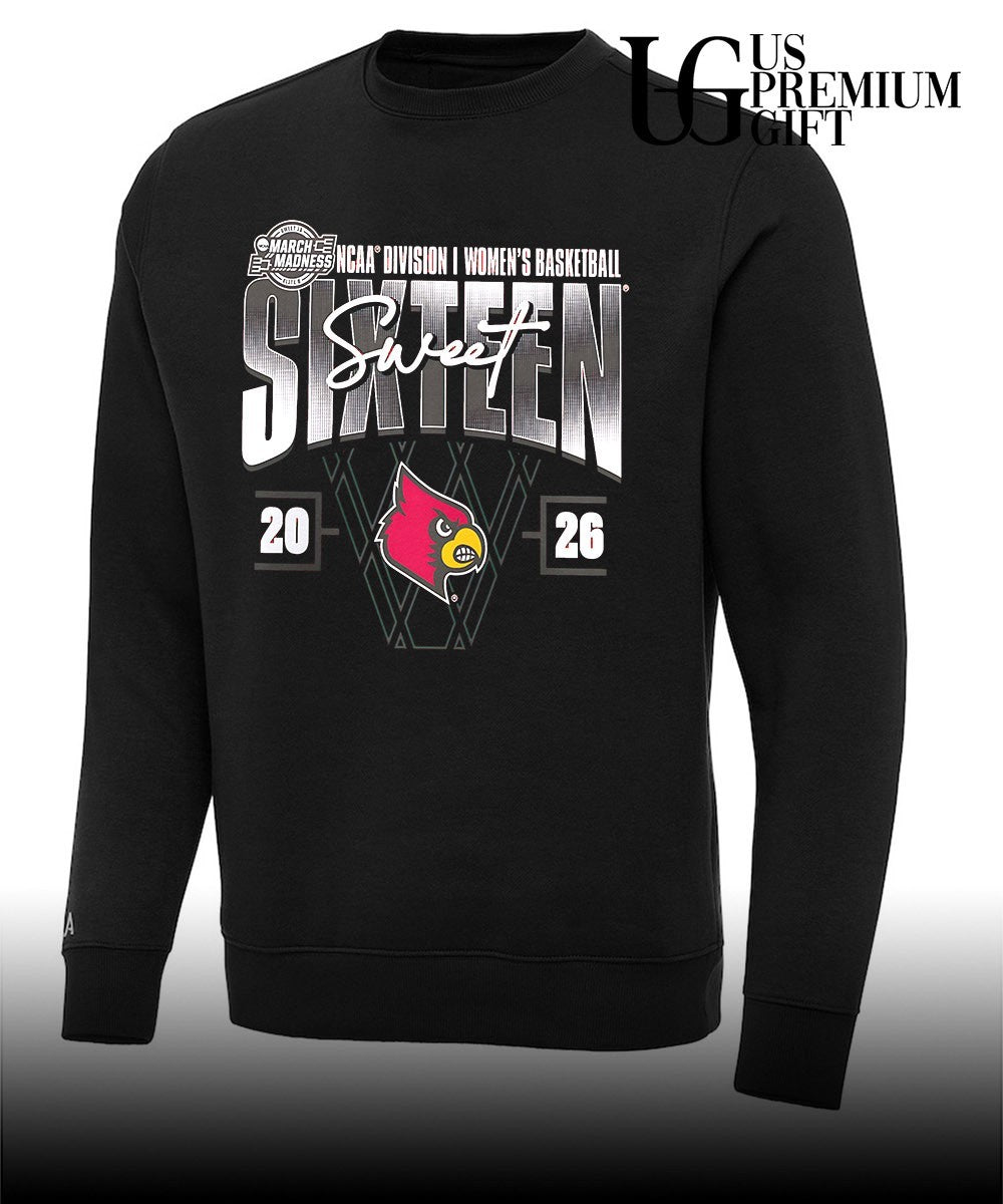 Sweet Sixteen Louisville Cardinals 2026 NCAA Women’s Basketball Tournament March Madness shirt