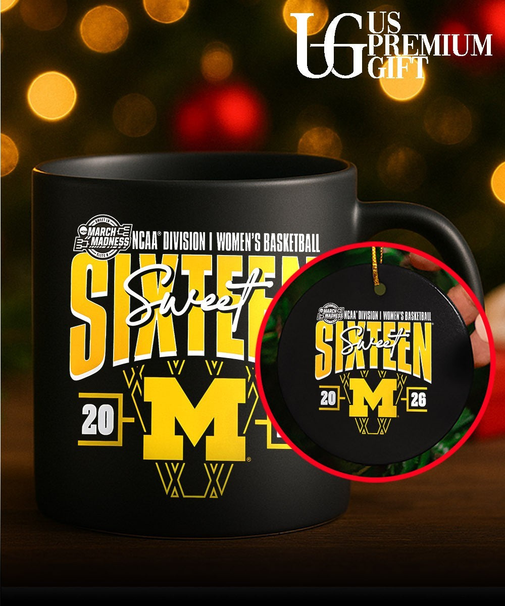 Sweet Sixteen Michigan Wolverines 2026 NCAA Women’s Basketball Tournament March Madness shirt