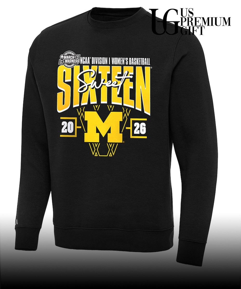 Sweet Sixteen Michigan Wolverines 2026 NCAA Women’s Basketball Tournament March Madness shirt