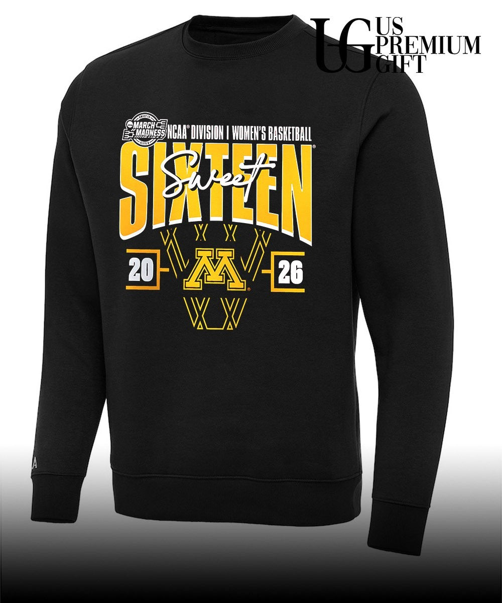 Sweet Sixteen Minnesota Golden Gophers 2026 NCAA Women’s Basketball Tournament March Madness shirt