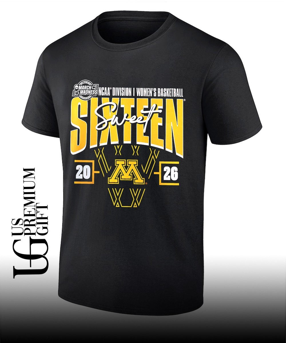 Sweet Sixteen Minnesota Golden Gophers 2026 NCAA Women’s Basketball Tournament March Madness shirt
