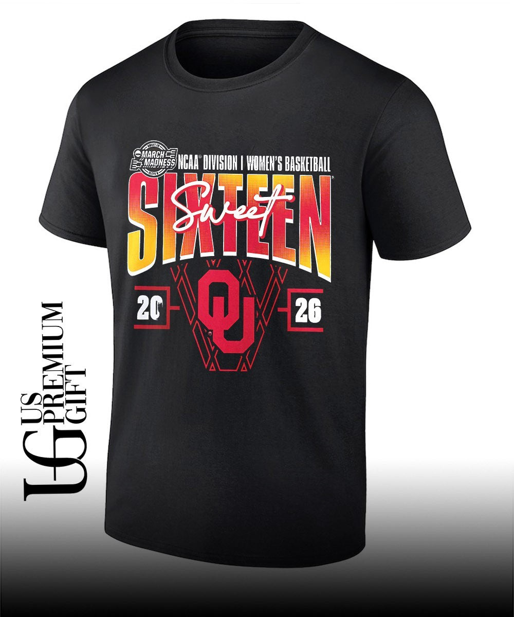 Sweet Sixteen Oklahoma Sooners 2026 NCAA Women’s Basketball Tournament March Madness shirt