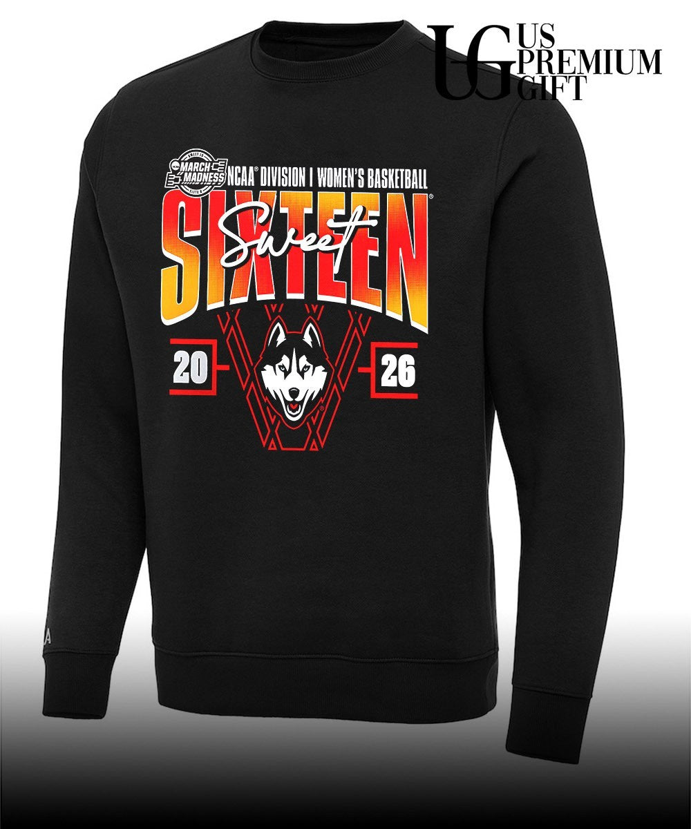 Sweet Sixteen UConn Huskies 2026 NCAA Women’s Basketball Tournament March Madness shirt
