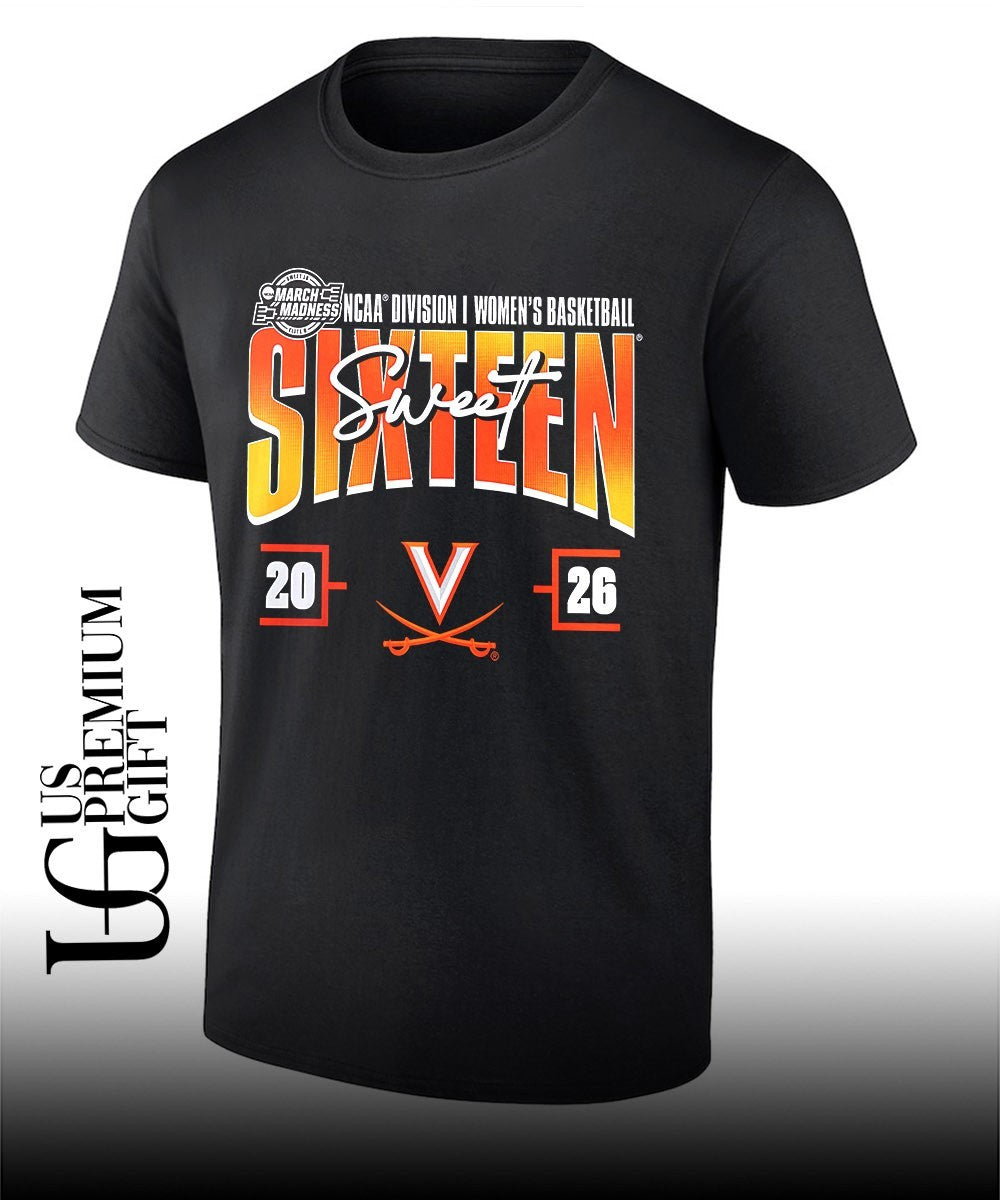 Sweet Sixteen Virginia Cavaliers 2026 NCAA Women’s Basketball Tournament March Madness shirt
