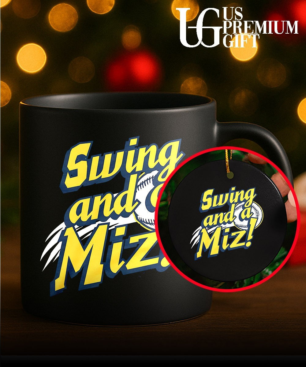 Swing and a Miz Milwaukee Brewers shirt