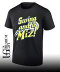 Swing and a Miz Milwaukee Brewers shirt