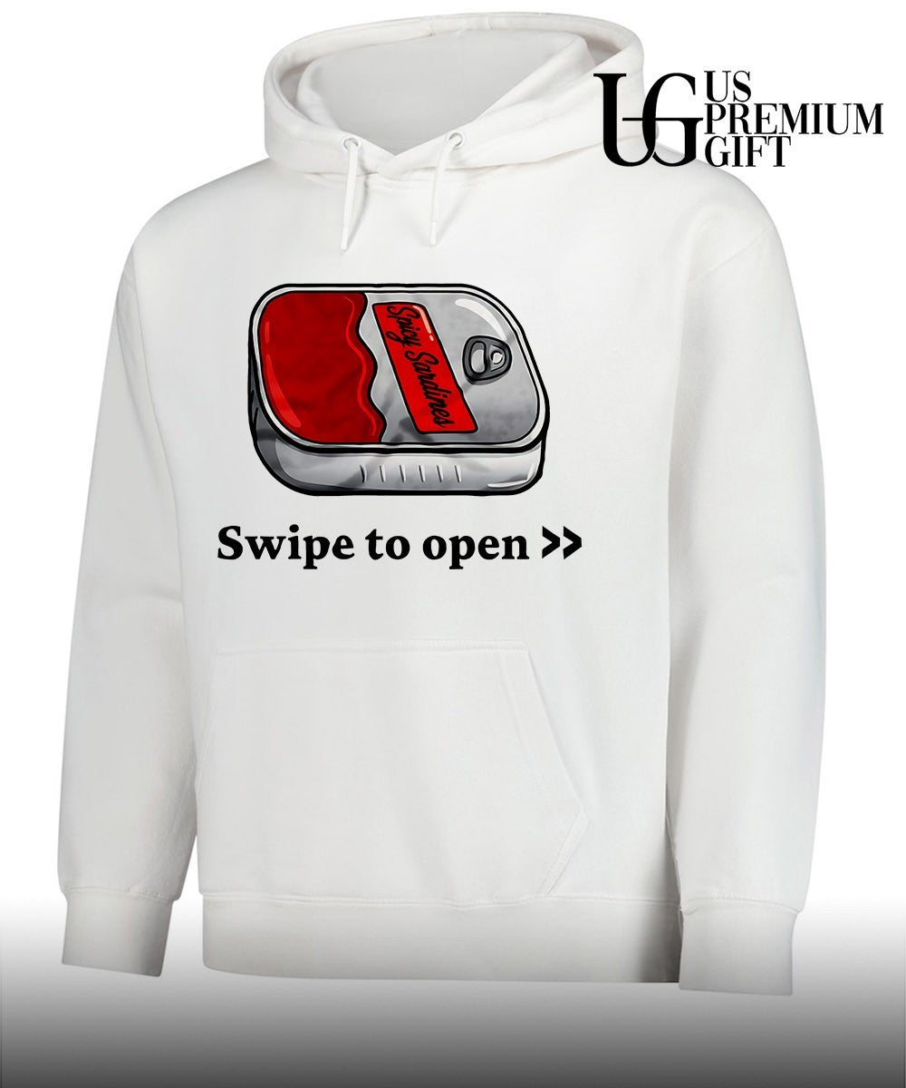 Swipe to open spicy Sardines Can shirt