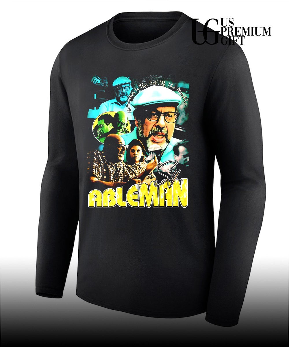 Sy Ableman A Serious Man graphic shirt