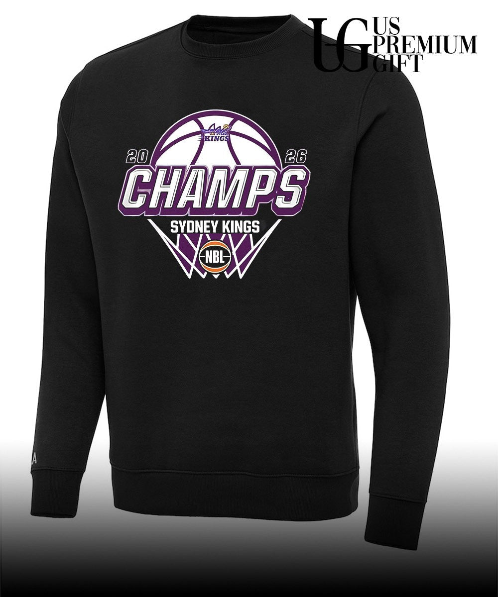 Sydney Kings 2026 NBL Champions logo shirt