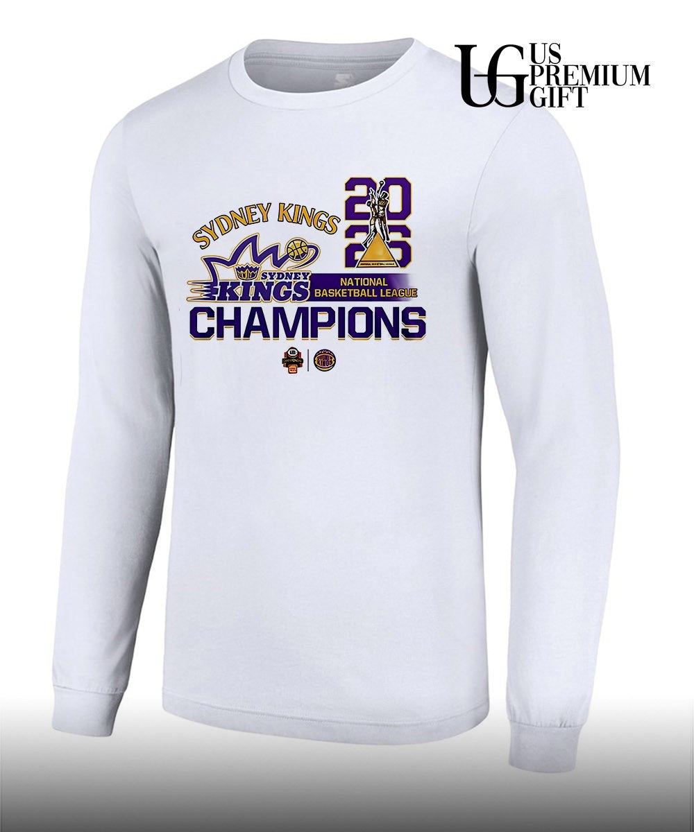 Sydney Kings National Basketball League Champions 2026 shirt