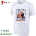 Syracuse Orange mascot 1987 undefeated eastern champs football helmet shirt