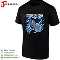 System Of A Down EU And UK The Hand Over Globe With Dates shirt