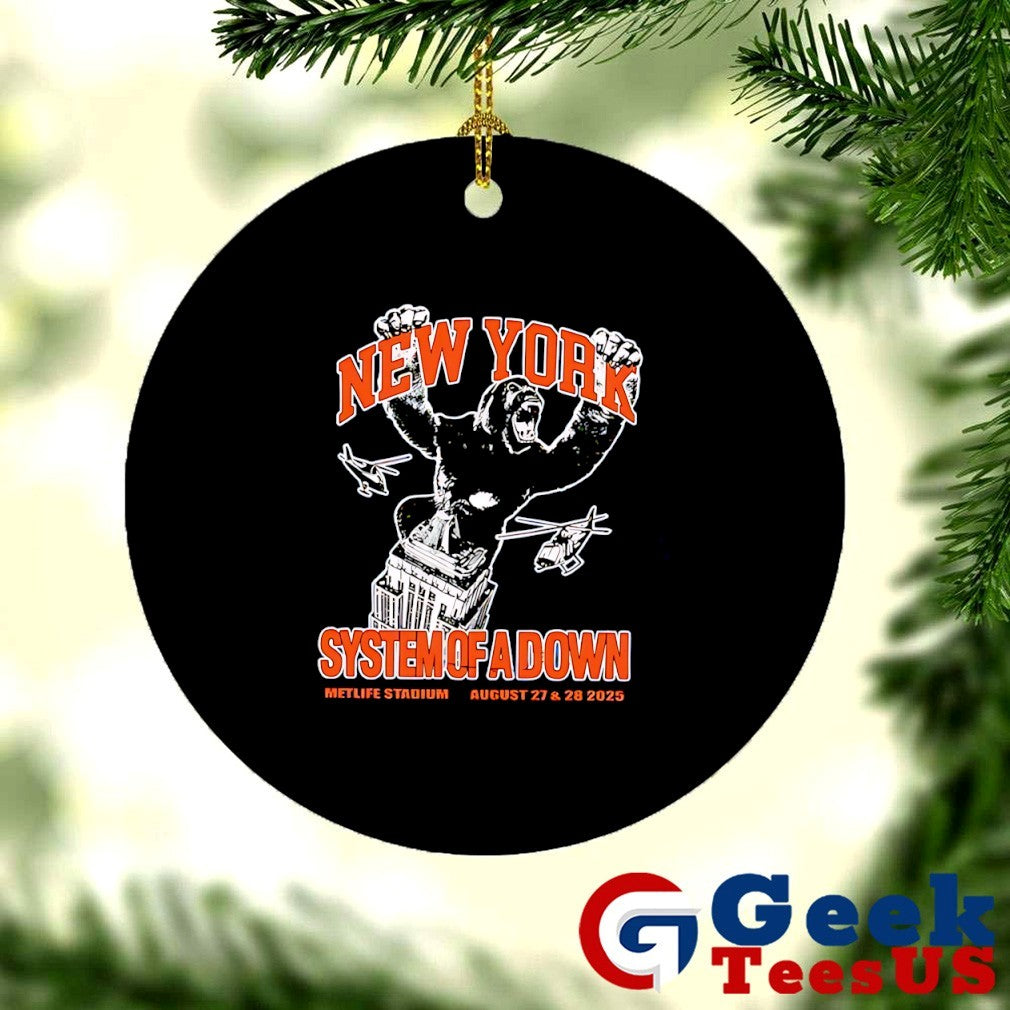 System of a Down New York 2025 Metlife Stadium T-shirt