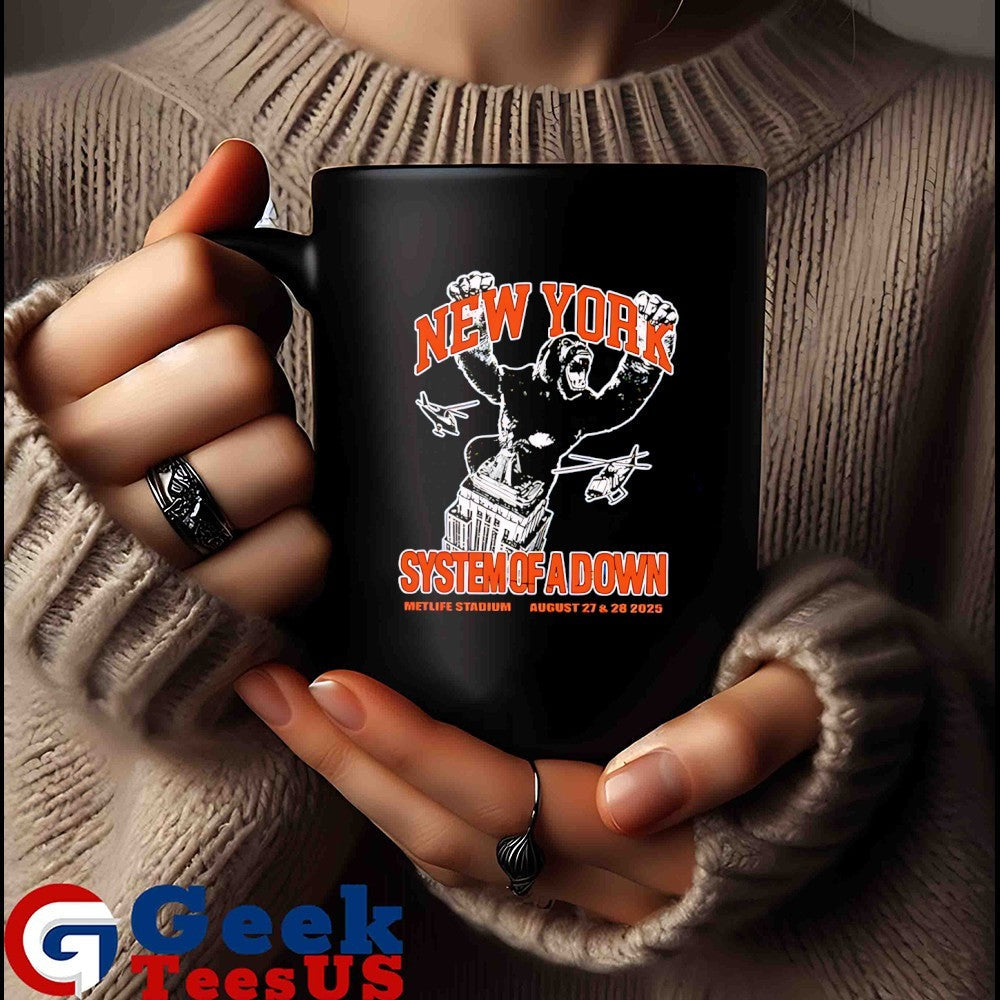 System of a Down New York 2025 Metlife Stadium T-shirt