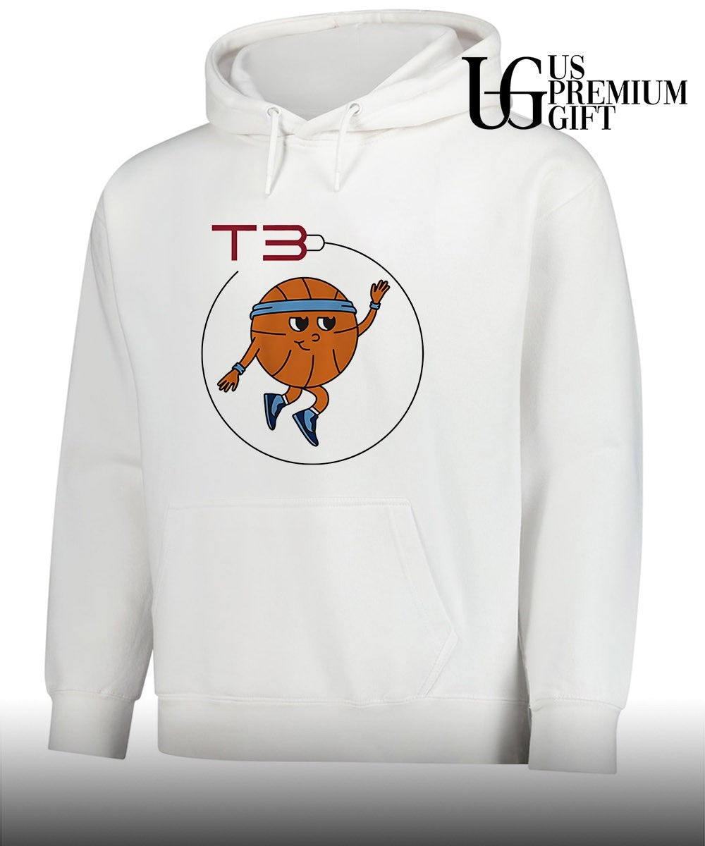 T3 Basketball logo shirt