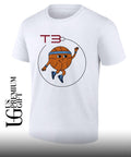 T3 Basketball logo shirt