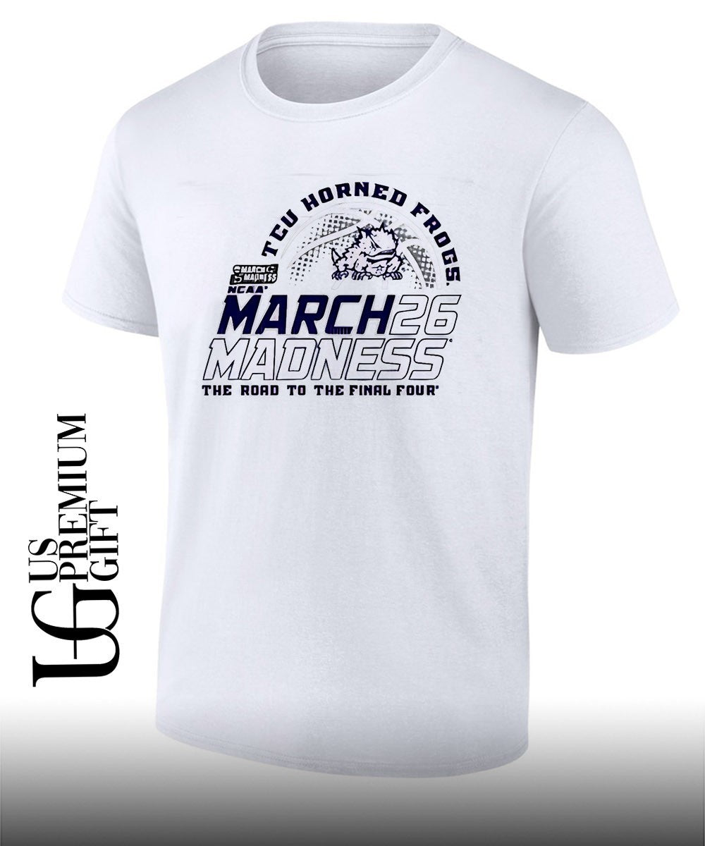 TCU Horned Frogs Basketball March Madness The Road To The Final Four 2026 shirt