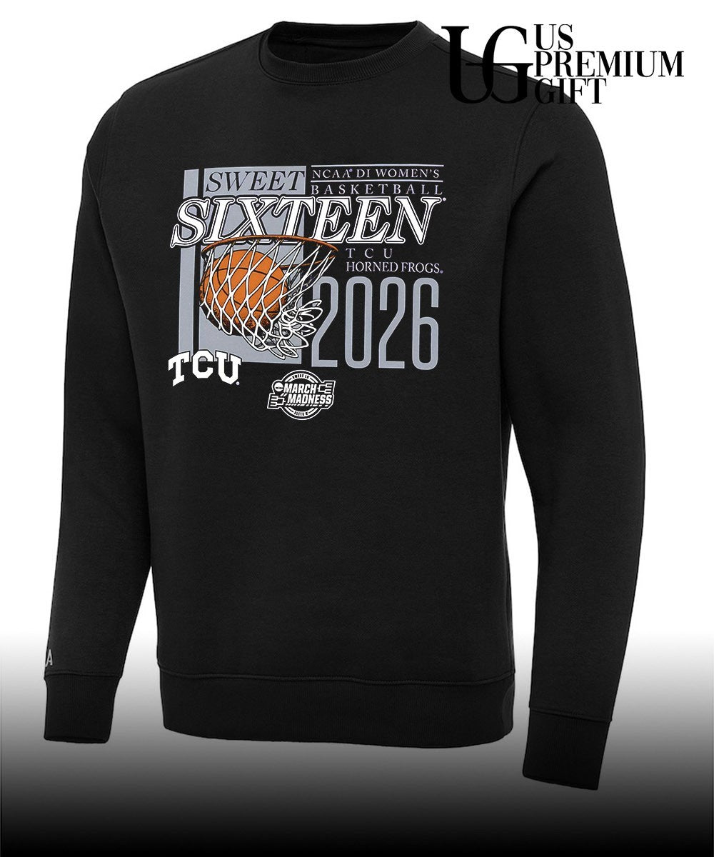 TCU Horned Frogs Sweet Sixteen NCAA 2026 Division 1 Women’s basketball March Madness shirt