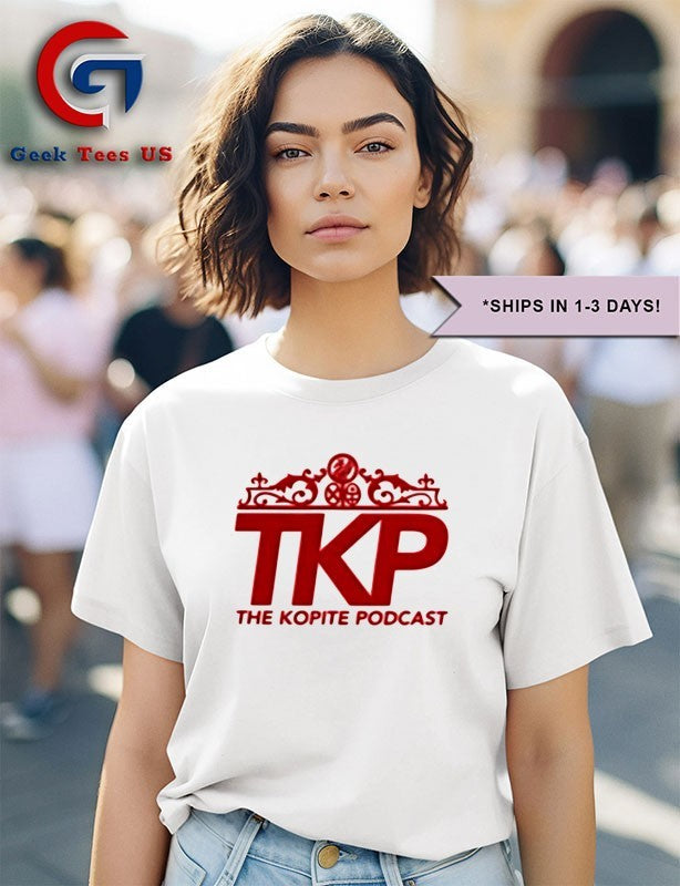 TKP the kopite podcast logo shirt