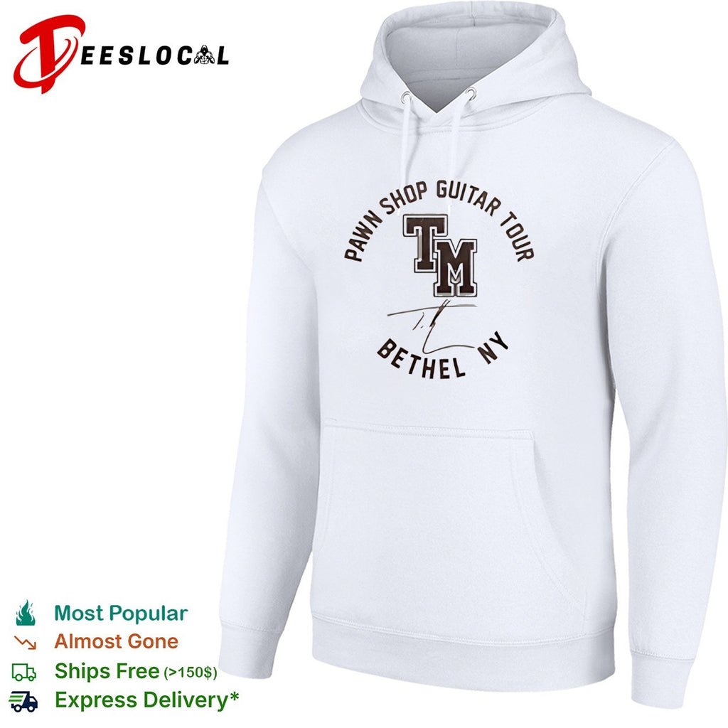 TM Pawn Shop Guitar Tour Bethel NY Signature shirt