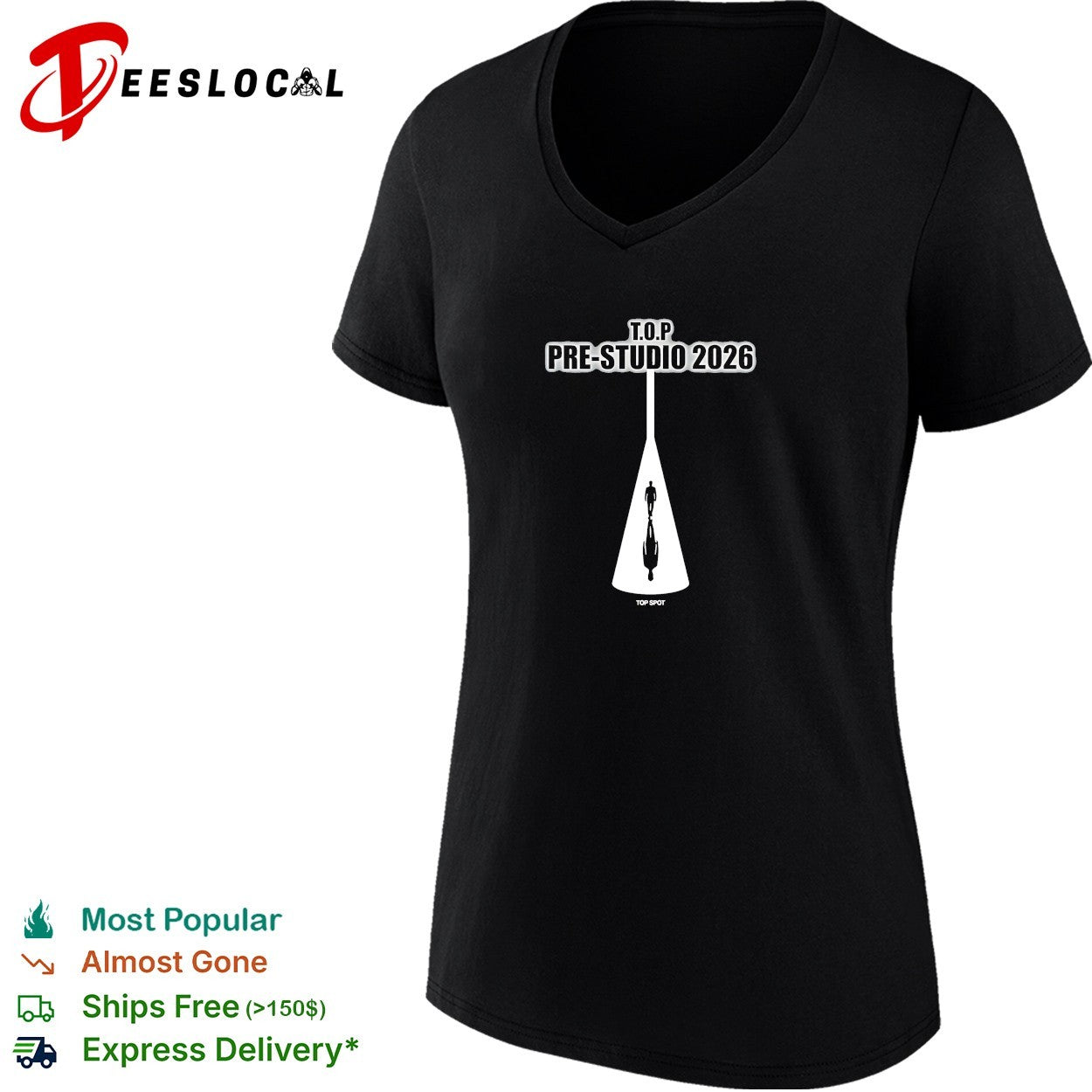 TOP pre studio 2026 top spot shirt