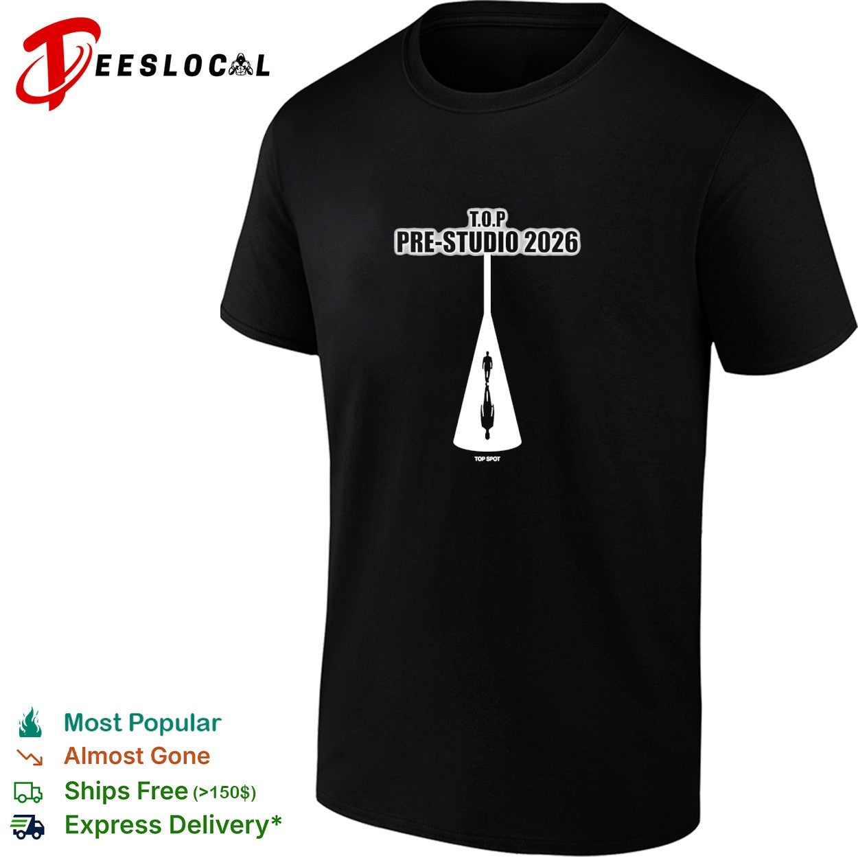 TOP pre studio 2026 top spot shirt