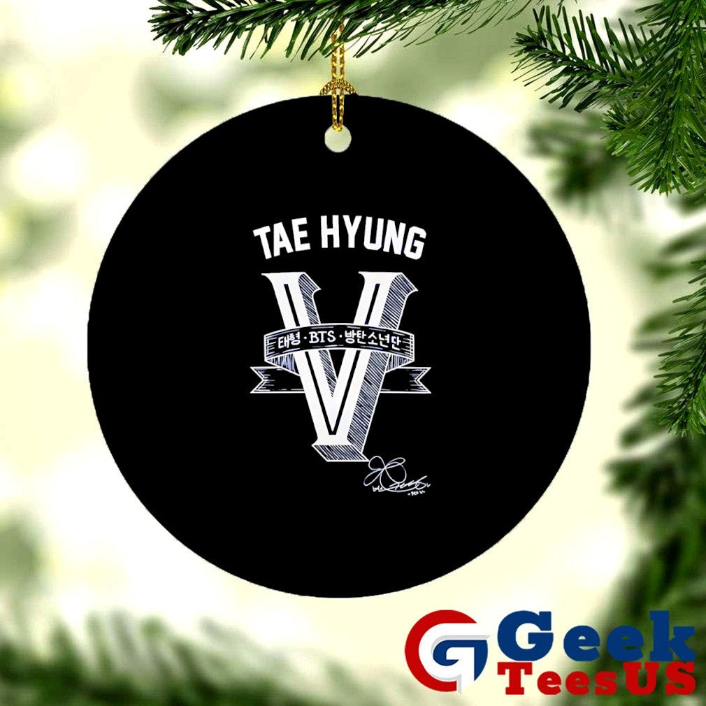 Tae Hyung V BTS Los Angeles Dodgers signature shirt
