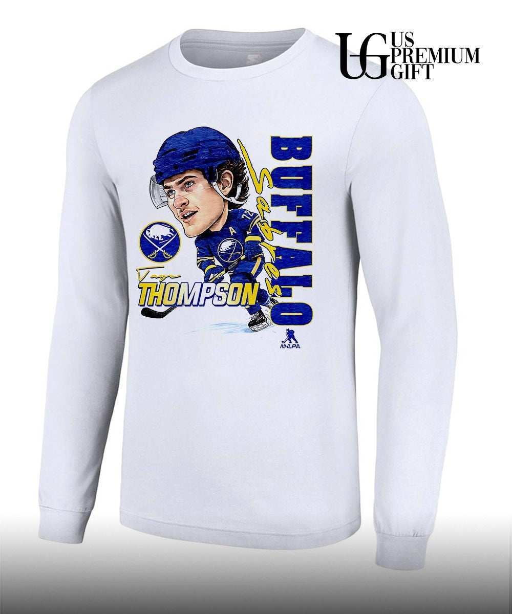Tage Thompson player Buffalo Sabres hockey 2026 NHL caricature shirt